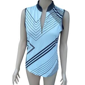 TAIL Golf Polo Shirt Sleeveless Knitted Women Sz XS Gently Used